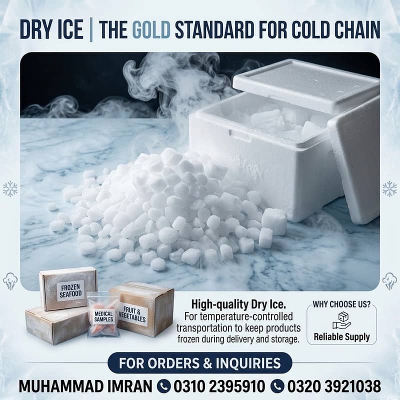 Dry ice & packaging materials 10