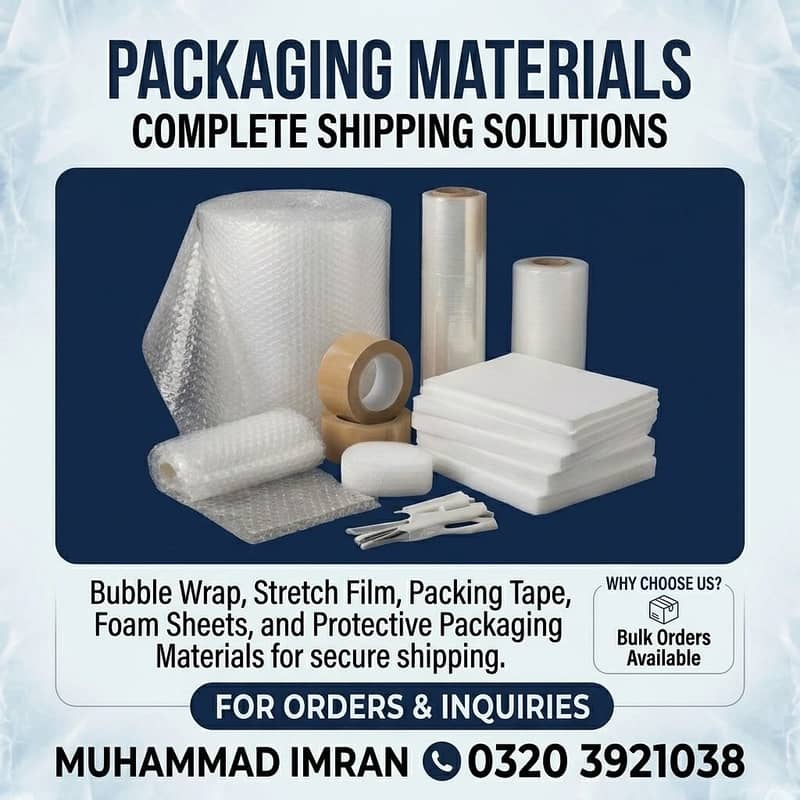 Dry ice & packaging materials 11
