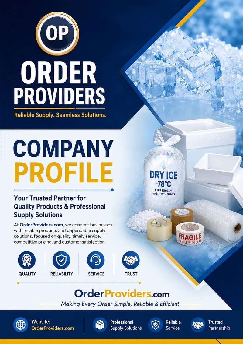 Dry ice & packaging materials 13