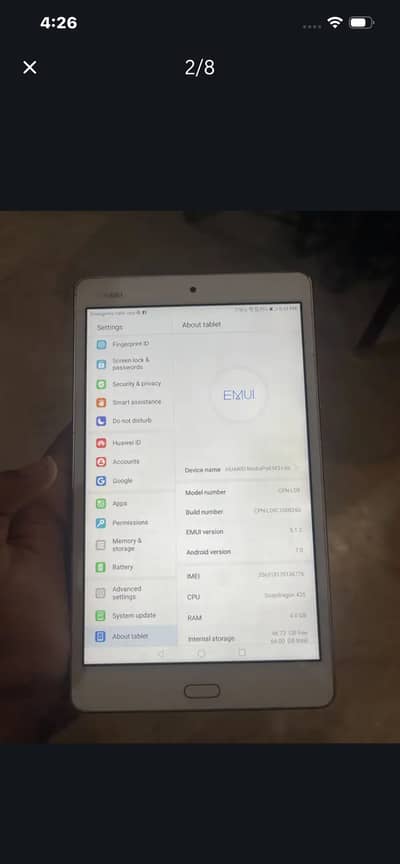 Huawei media pad m3 lite