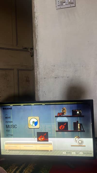 Orient 32 inches LED TV -panel faulty