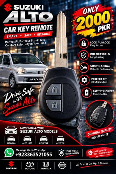 Suzuki Alto key