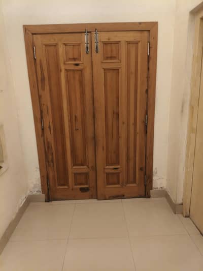 Wooden Double Door For Sale – 3.5 x 6 Feet
