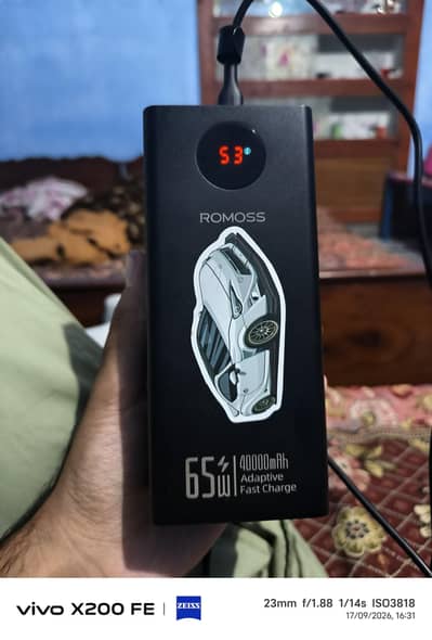 Romos 40000mah 65watt power bank