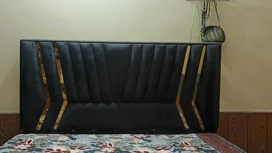 double bed set with 2side table N without mestrs