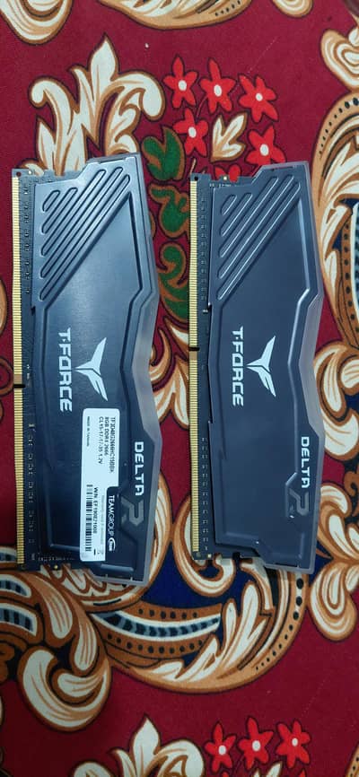 16 GB TFORCE DDR4 2X8 GB RGB rams