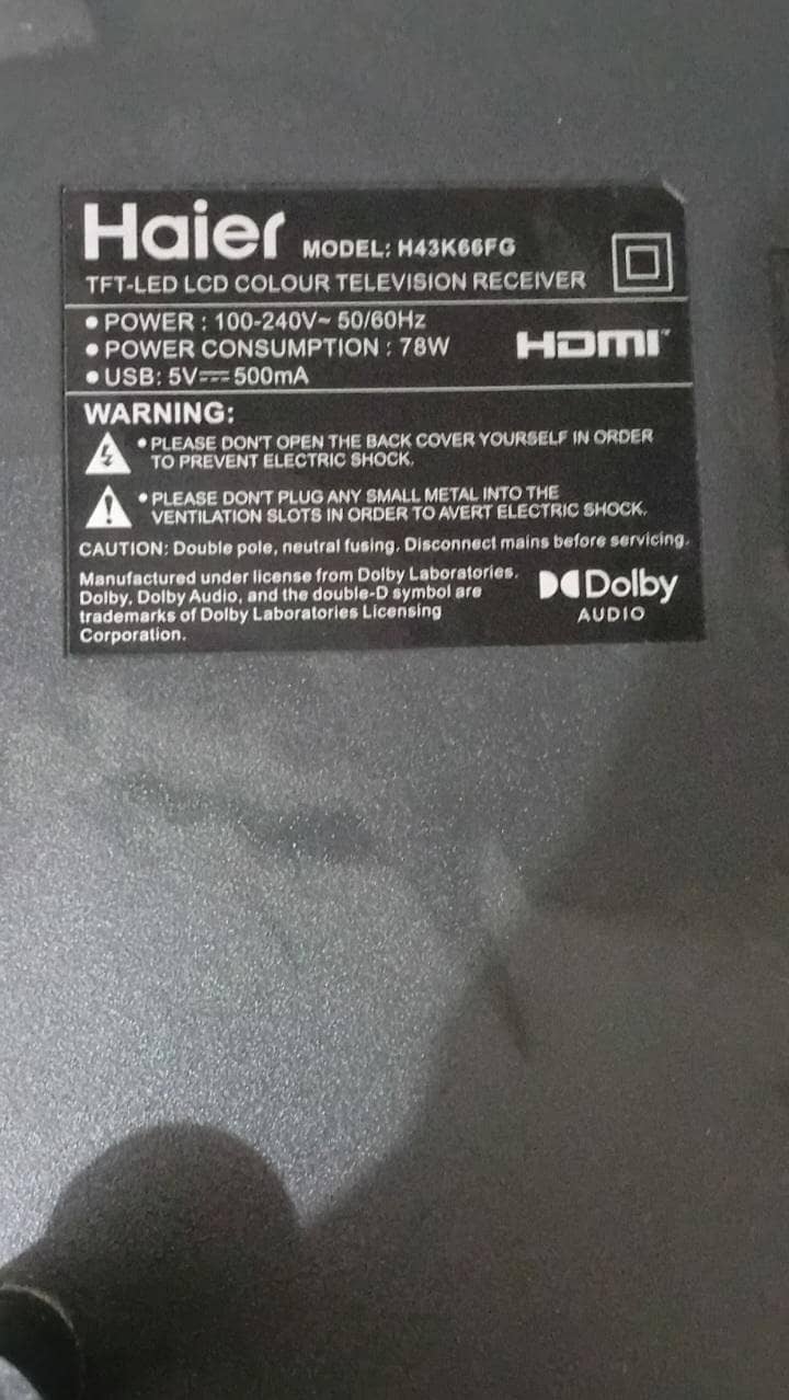 haier android led 0