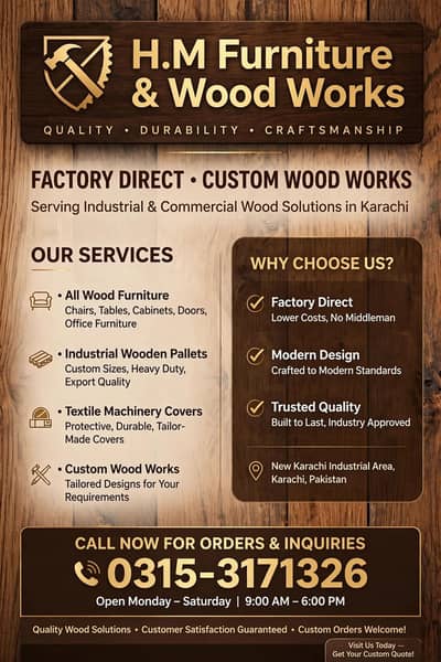 wood and furniture