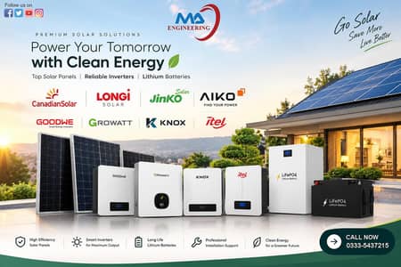 Solar Hybrid Inverters ( Goodwe , Growatt , Itel ) Unbeatable Rates