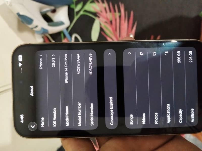 Apple iPhone 14 Pro Max 256Gb 8