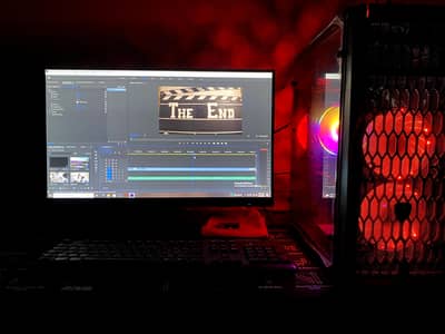 Ryzen5 3600, GTX 1660 supper 6GB, 24inches boarder less Screen