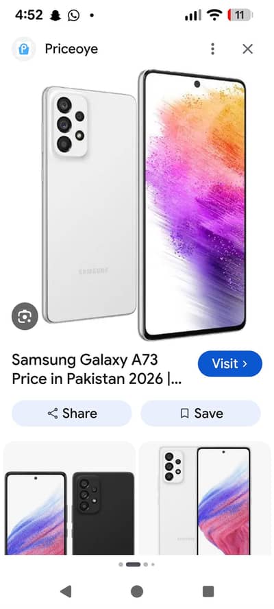 Samsung Mobile A73 5G