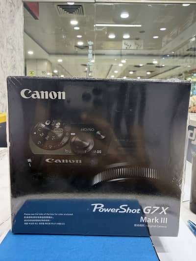 Canon G7x Mark III
