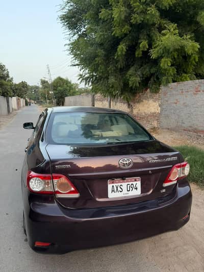 Toyota Corolla Altis 2012