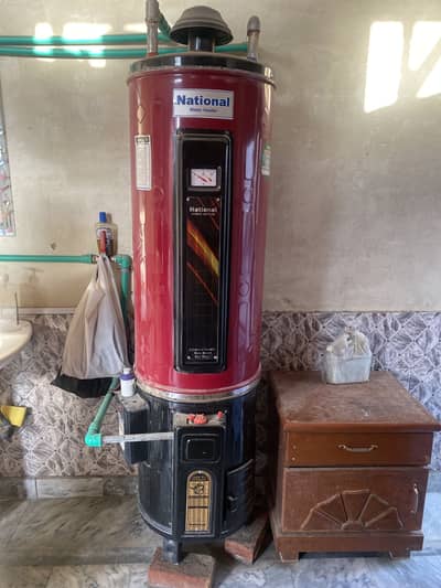 National 35 gallon electric plus gas geyser