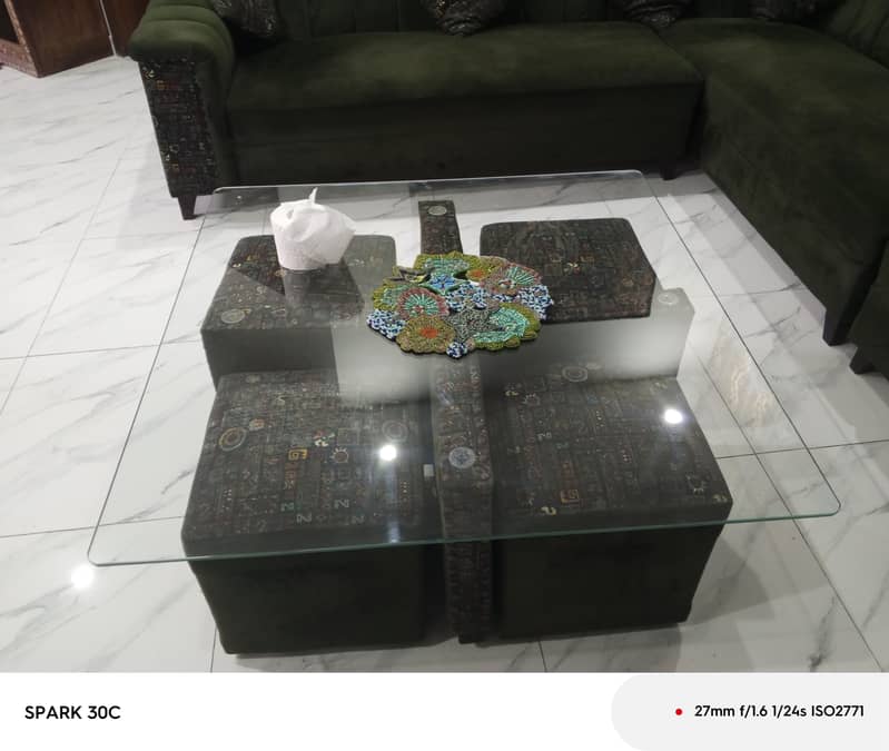 L shape Sofa set 2