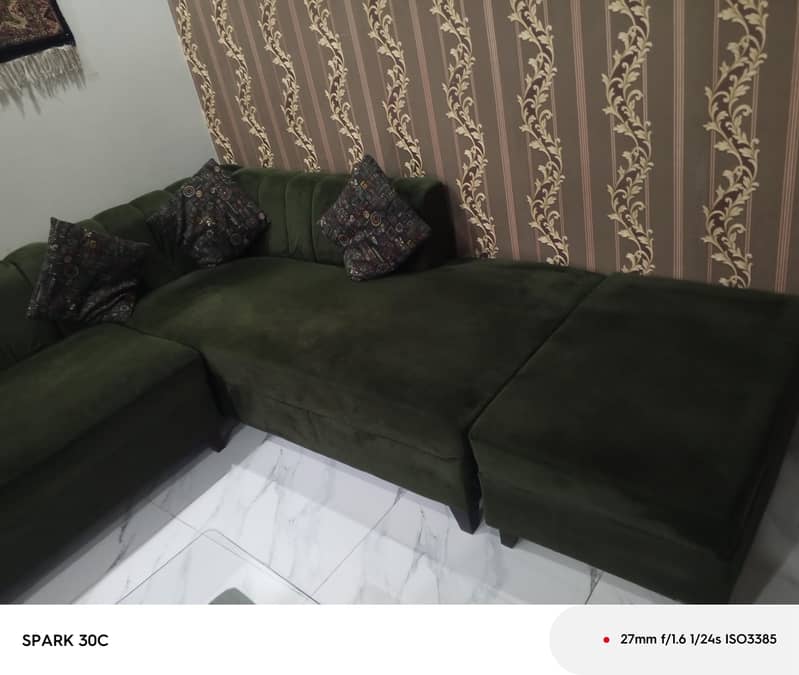 L shape Sofa set 4