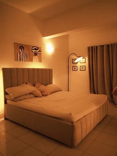 King-size bed with mattress for Sale