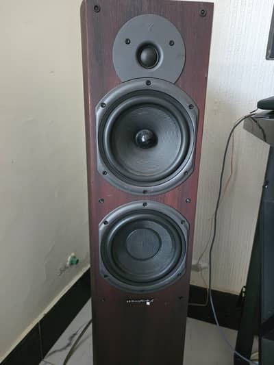 Wharfedale speakers and Marantz amplifier