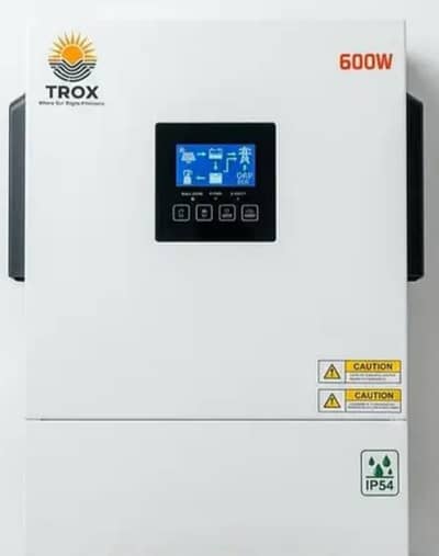 Trox 600W Hybrid Solar Inverter in box pack