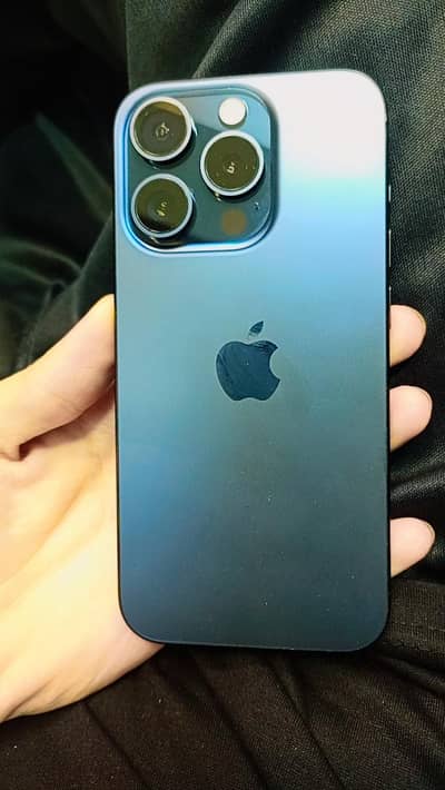 iPhone 15 Pro Blue 256gb 95% health jv