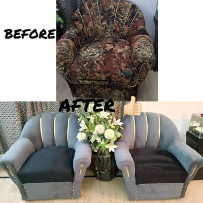 all types of sofa repairing