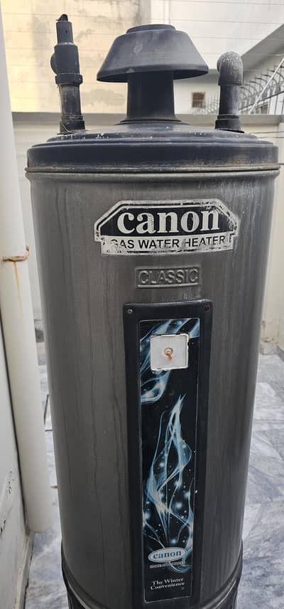 urgent selling canon gas water geyser 2022  35 gallon - water leak