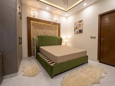 Modern Olive Green Velvet Upholstered Bed Frame & Headboard