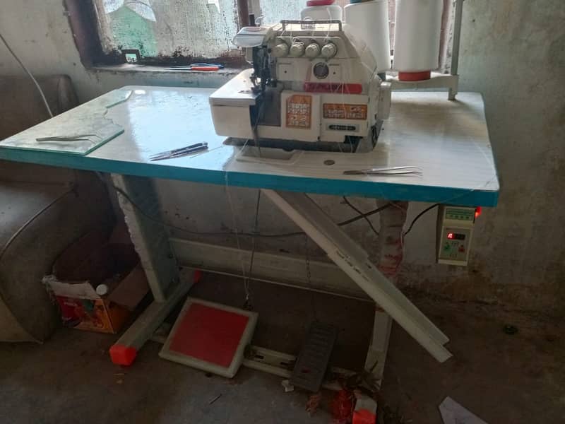 Overlock machine 1