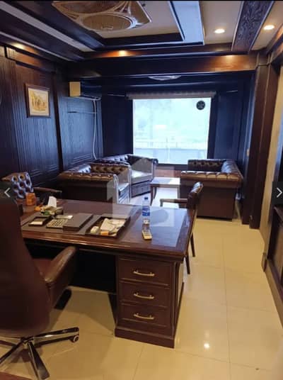 Blue area office 600 square feet Two room kitchen bath