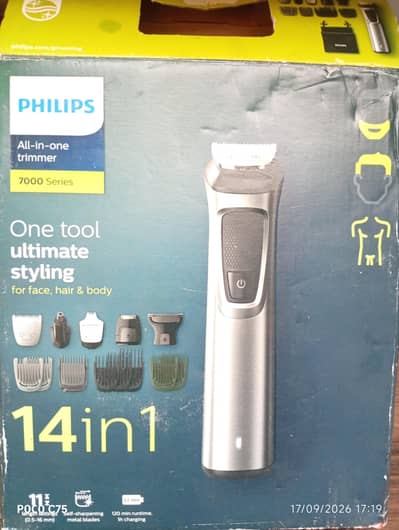 Philips Multigroom series 7000 MG7720/15 14-in-1