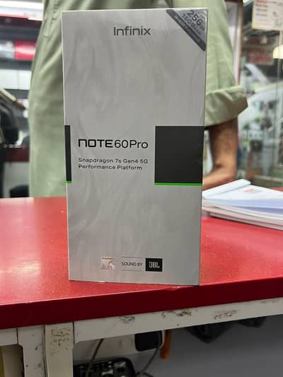 Infinix Note 60 Pro box pack 12/ 256GB