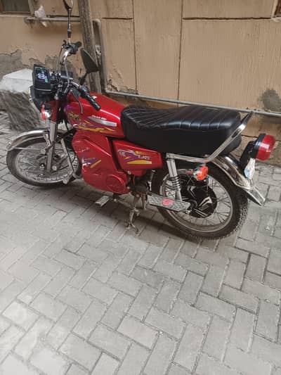 MS Jaguar E-125 (Electric Bike) | 120km Range | Fast Charger | LikeNew