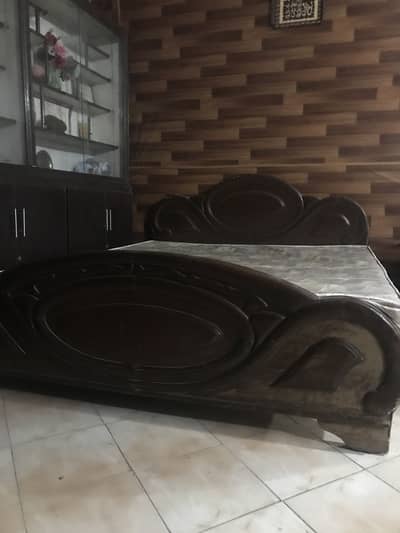 Large bed