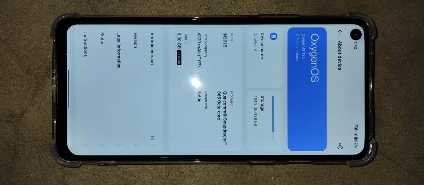 One Plus 8 0