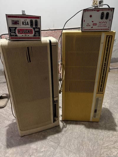 2 Window ACs for Sale – Good Condition