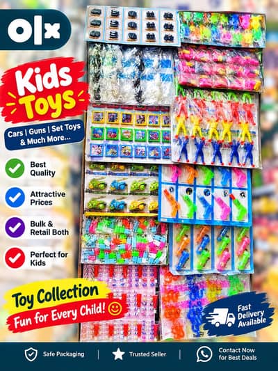 Kids Toys Wholesale & Retail | Cars, Guns, Toy Sets & More
