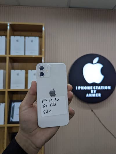 iPhone 12 64GB Factory Unlock - 92% BH