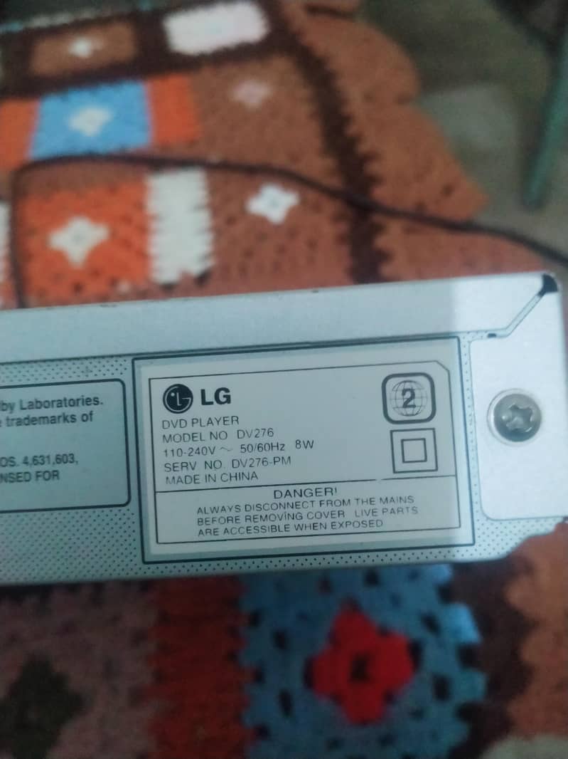 DVD/VCD/CD player 0