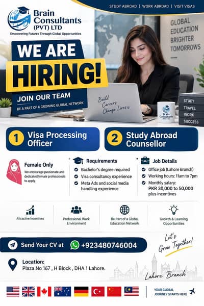Visa Processing Officer/Study Abroad Counselor
