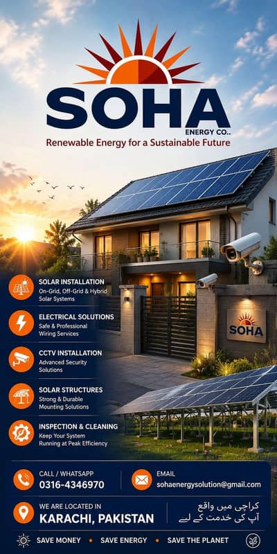 Soha Energy Co. — Renewable Energy for a Sustainable Future TITLE