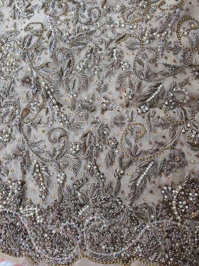 beige/skin formal wear A line frock