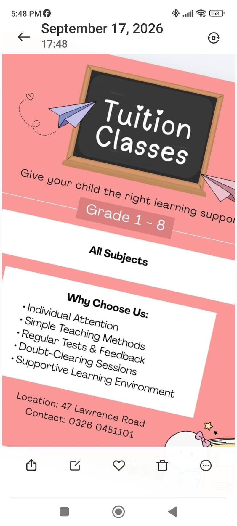 School subject tutor 0