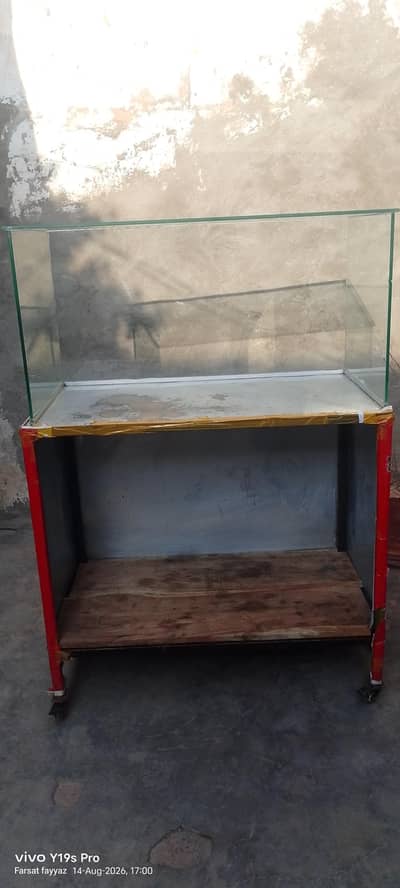 iron steel glass Counter