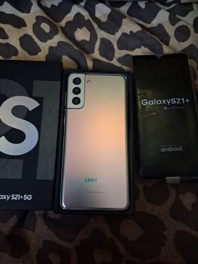 Samsung Mobile S21 Plus non pta 8/256 with box