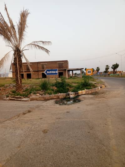 Corner Plot For Sale At Major Road