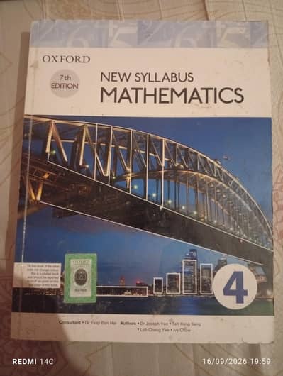 New Syllabus Mathematics 7th Edition Book 4
