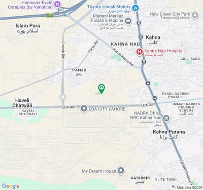 75 FIT ROAD 1 KANAL PLOT FOR SALE G1 BLOCK LDA CITY LAHORE JINNAH SECTOR