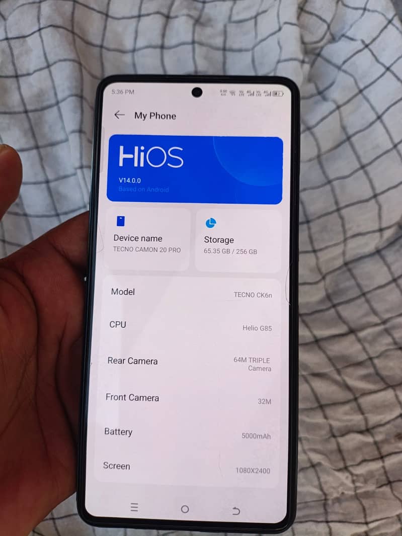 Tecno CAMON 20 6