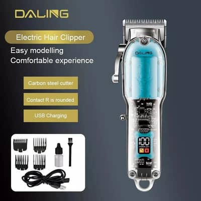 Electric Hair Clipper | Professional Rechargeable Hair Trimmer
